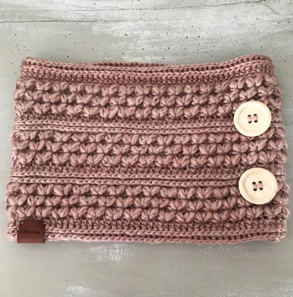 Snood "Poof " rose