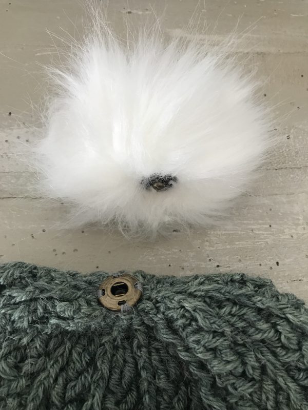 Bonnet "zig zag" vert – Image 3