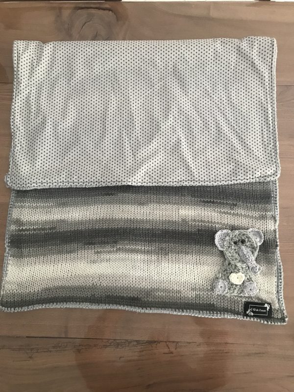 Couverture mixte Eléphant – Image 3