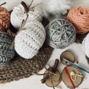 kit citrouille de décoration (sans patron)