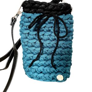 Pochette de téléphone Chléo Bleu canard