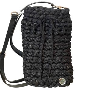 Pochette de téléphone Chléo noire