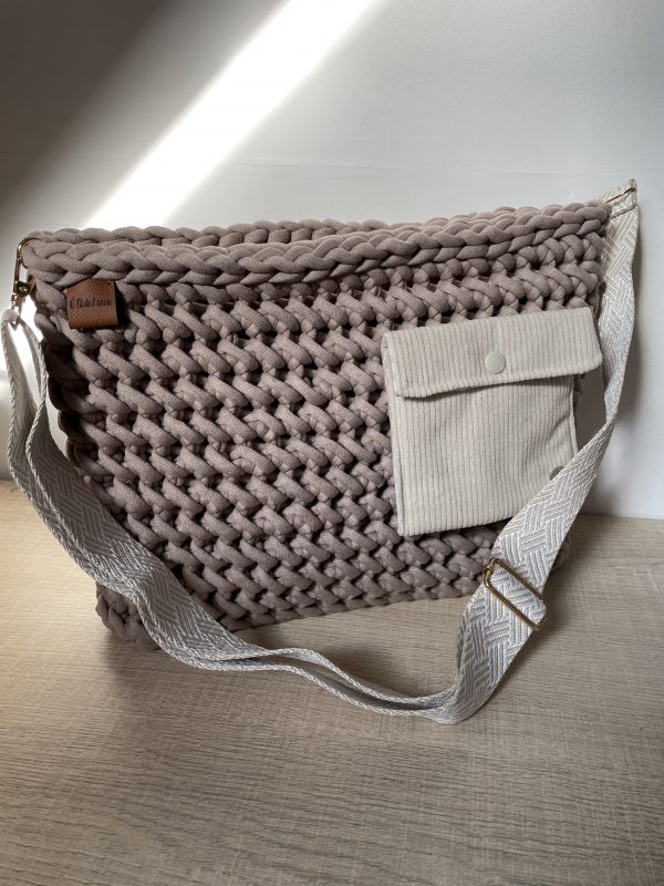 Sac à main Chléo camel foncé – Image 5