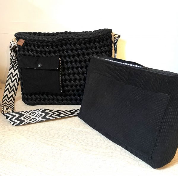 Sac à main Chléo noir – Image 6