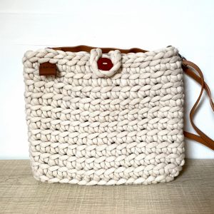 Sacoche Chléo beige foncé