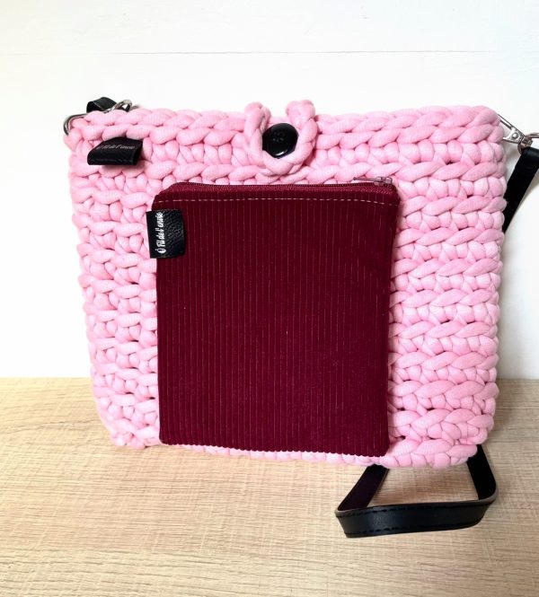 Sacoche Chléo rose – Image 2