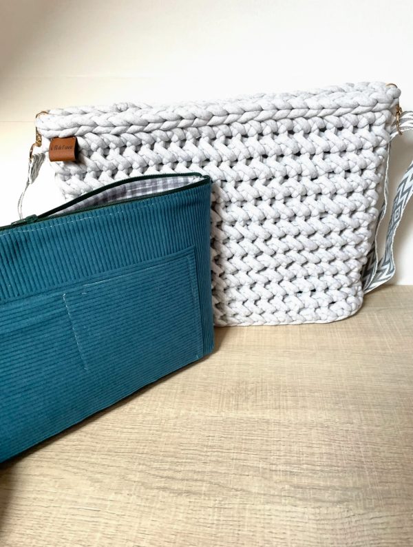 Sac à main Chléo gris