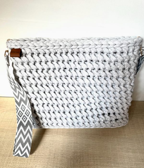 Sac à main Chléo gris – Image 4