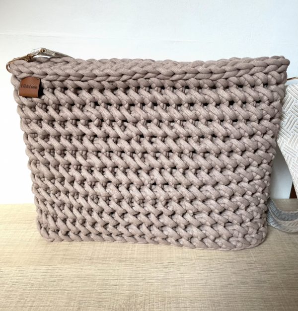 Sac à main Chléo camel foncé – Image 2