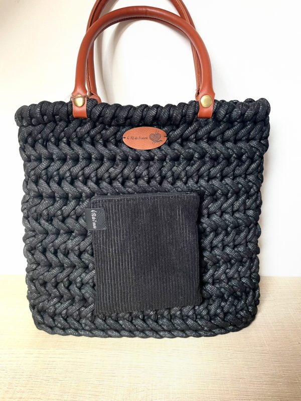 sac Chléo Hilo noir – Image 3