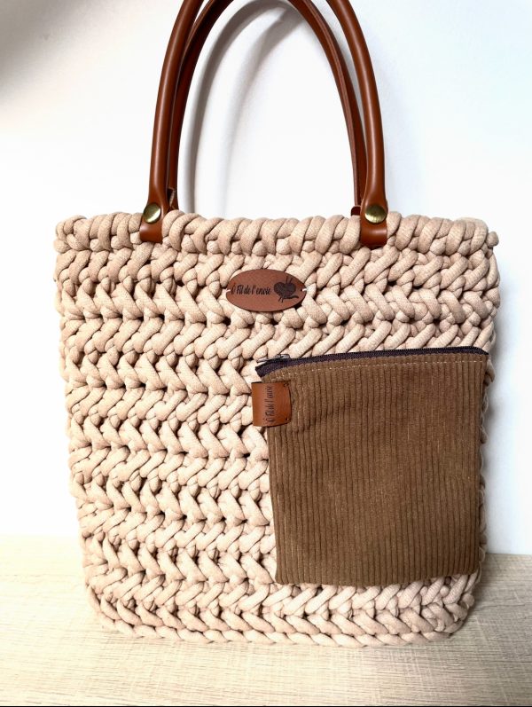 Sac Chléo Hilo camel clair – Image 3