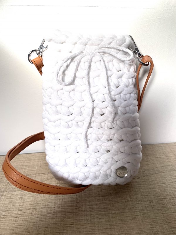 Pochette de téléphone Chléo blanche – Image 2