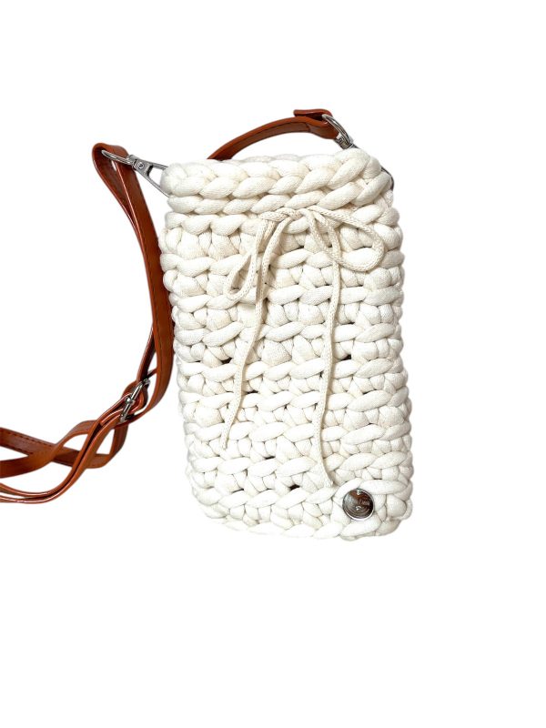 Pochette de téléphone Chléo beige clair