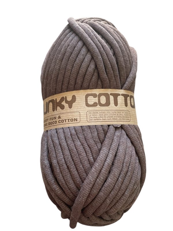 Fil CHUNKY COTTON Marron 793