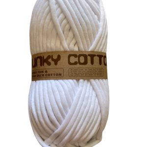 Fil CHUNKY COTTON Blanc 005