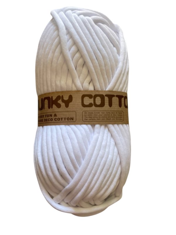 Fil CHUNKY COTTON Blanc 005
