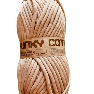 Fil CHUNKY COTTON Camel clair 792